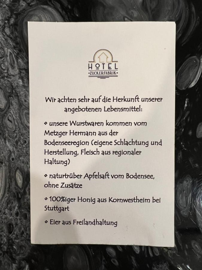 Hotel Zuckerfabrik Stuttgart Ngoại thất bức ảnh